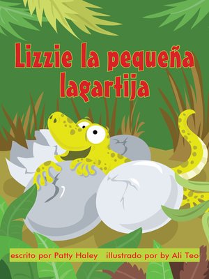 cover image of Lizzie la pequeña lagartija